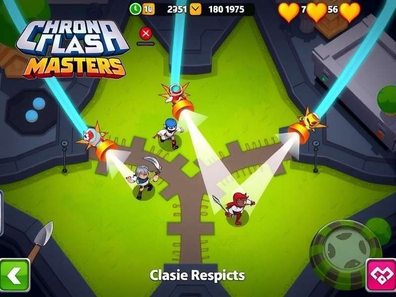 Chrono Clash Masters Gameplay Screenshot